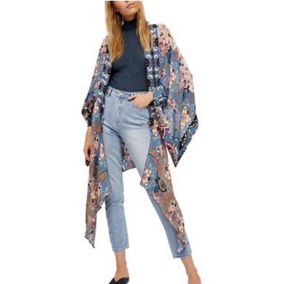 ***SOLD***Free People Little Wing Kimono - Picture 1 of 9